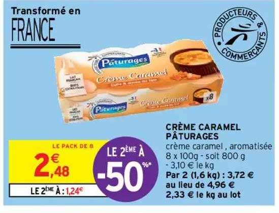 Crème Caramel Pâturages