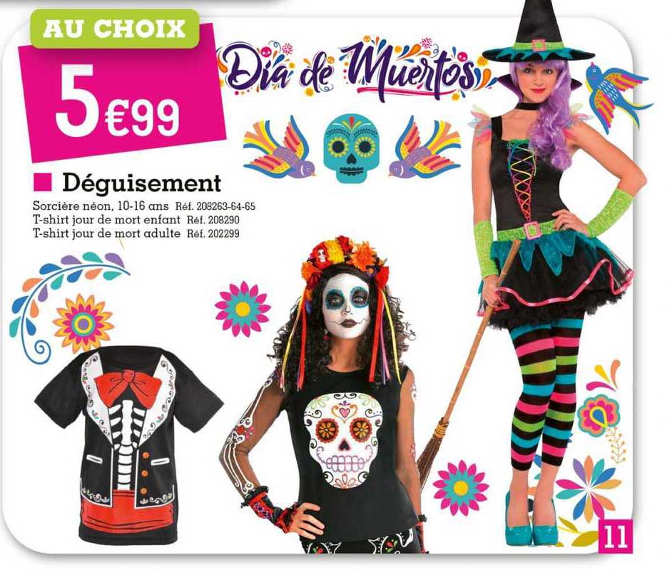 Deguisement Dia De Muertos