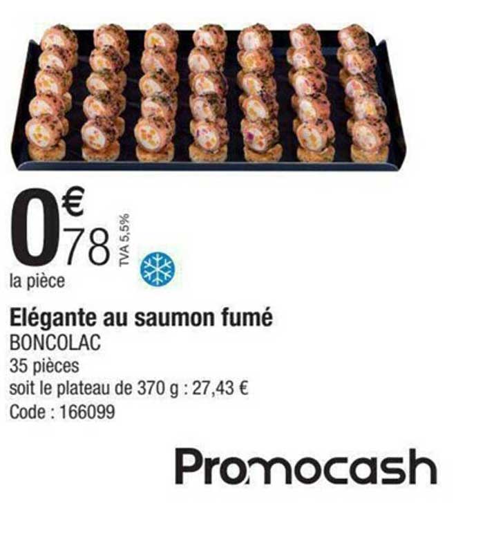 Elégante Au Saumon Fumé Boncolac