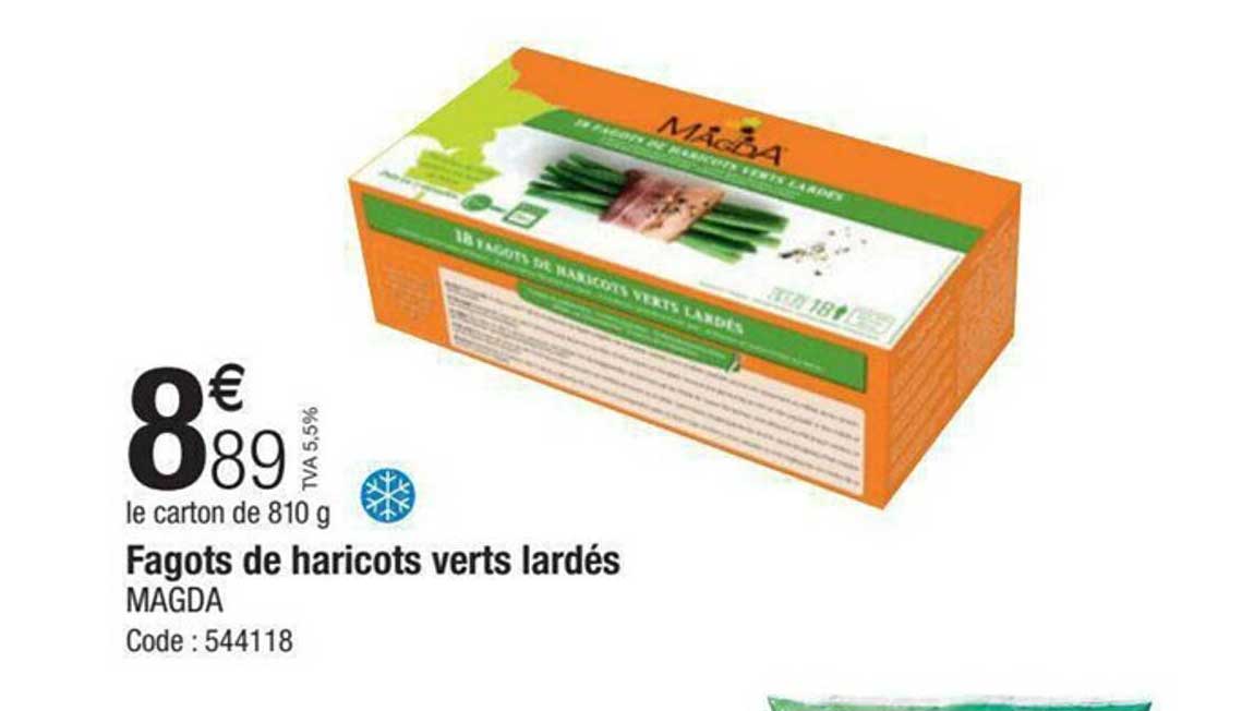 fagots de haricots verts lardés magda