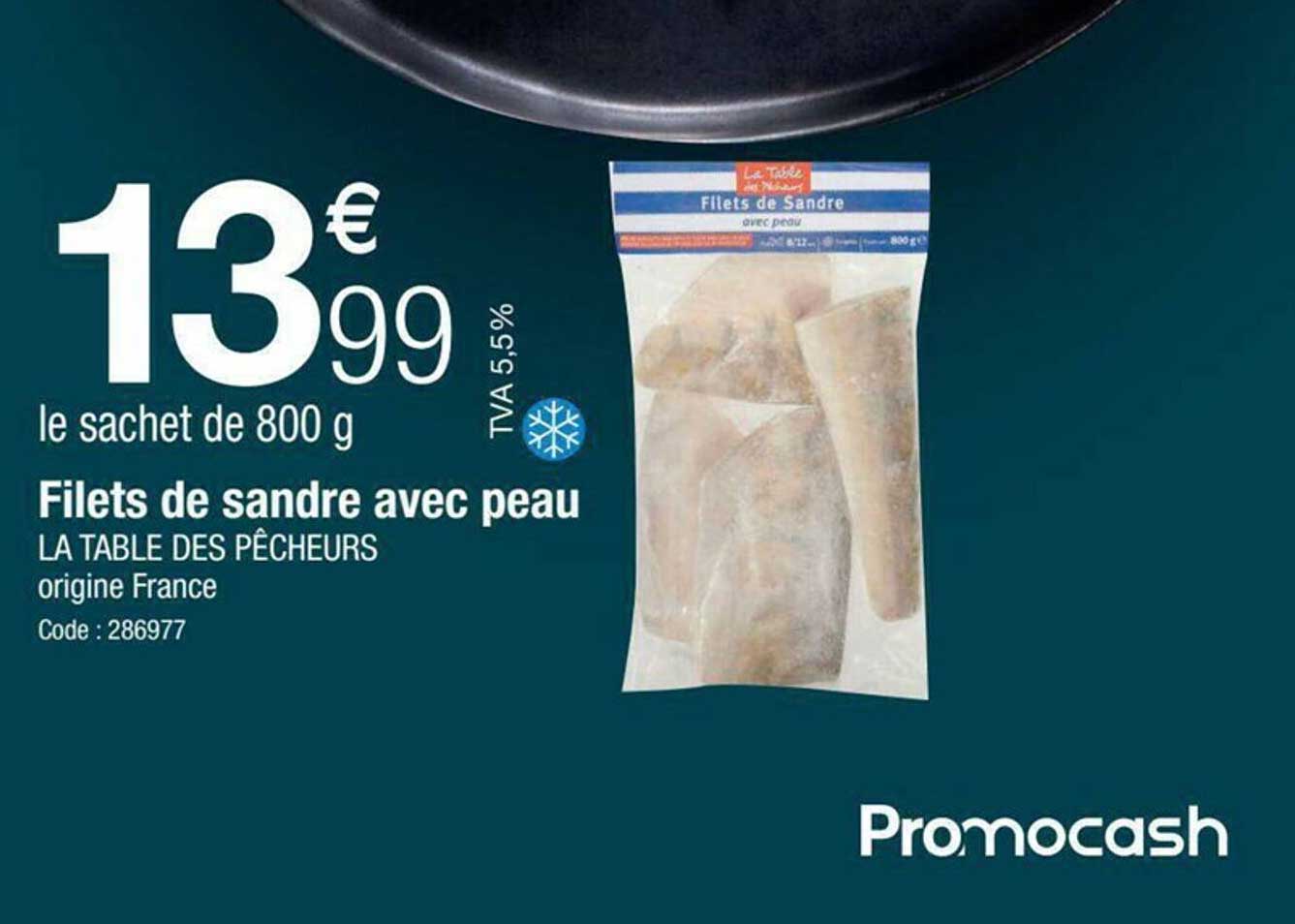filets de sandre avec peau la table des pêcheurs