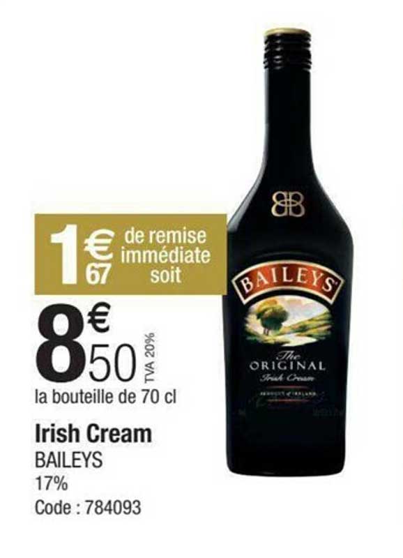 irish cream baileys