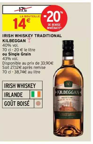 irish whiskey traditional kilbeggan