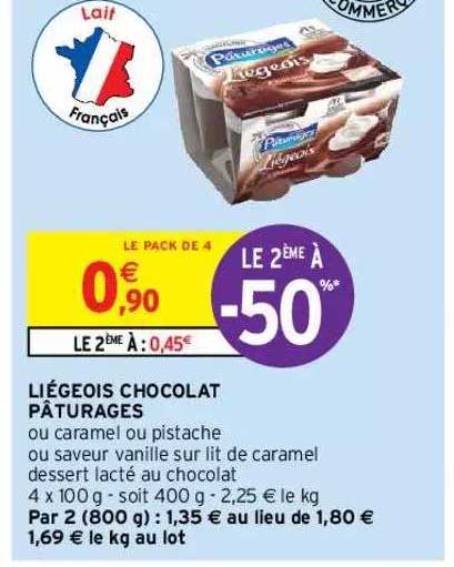 Liégeois Chocolat Pâturages