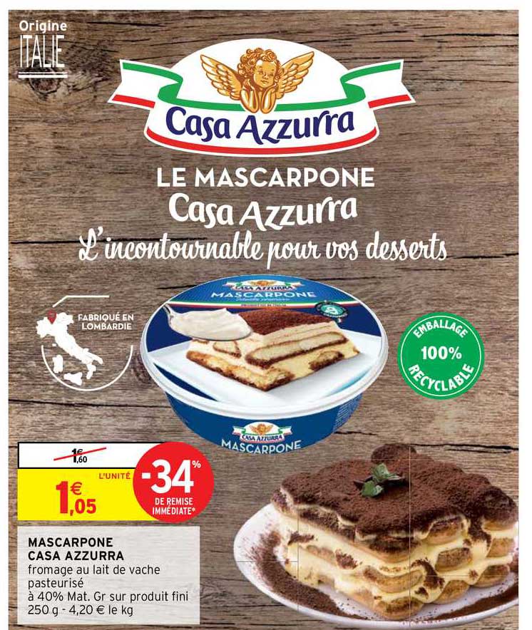 mascarpone casa azzurra