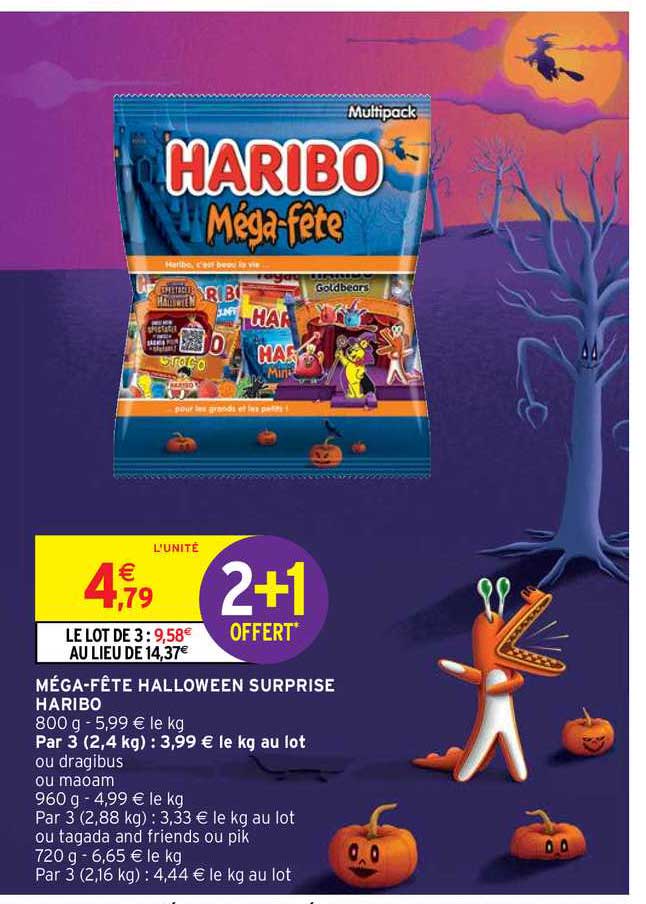 Méga-fête Halloween Surprise Haribo