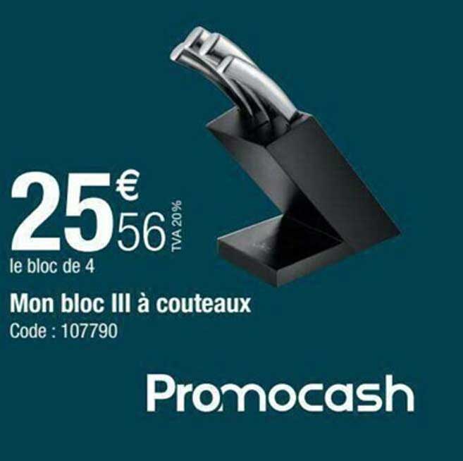 Mon Bloc III à Couteaux