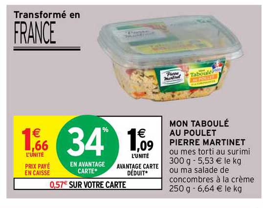 mon taboulé au poulet pierre martinet