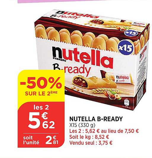nutella b-ready