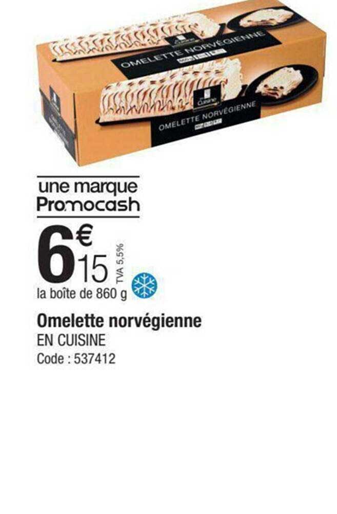 omelette norvégienne en cuisine
