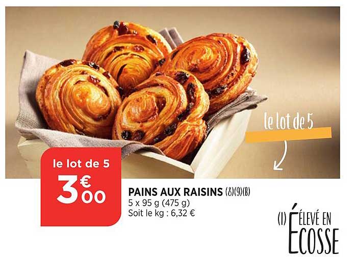 Pains Aux Raisins
