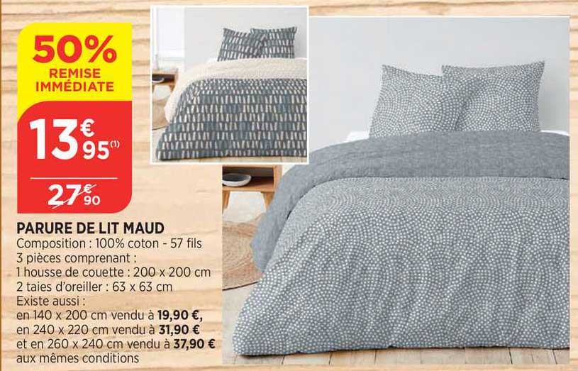 parure de lit maud