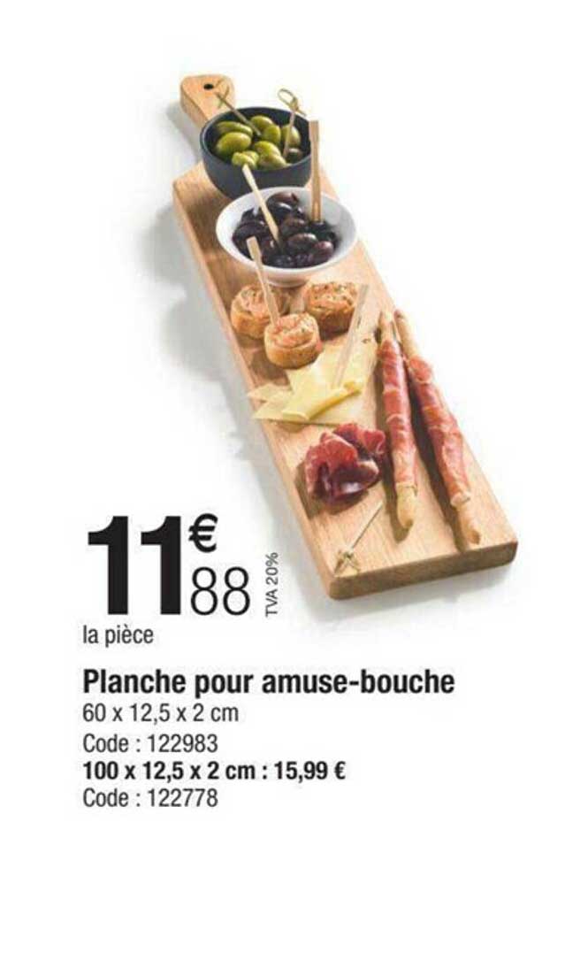 Planche Pour Amuse-bouche