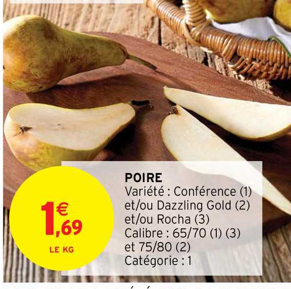 poire conférence et-ou dazzling gold et-ou rocha