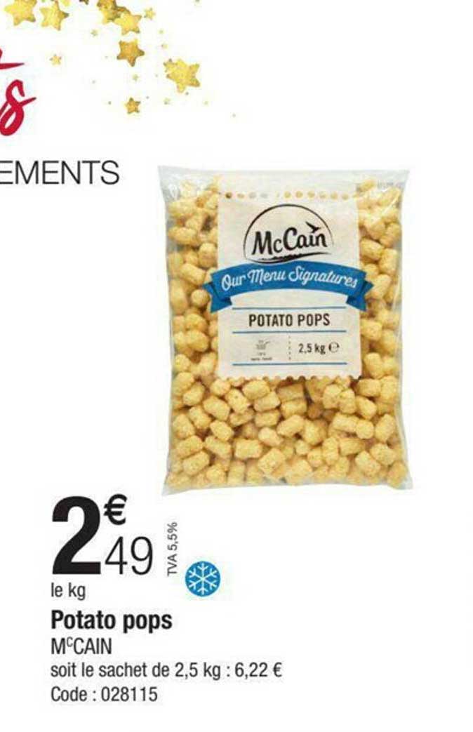 potato pops mccain