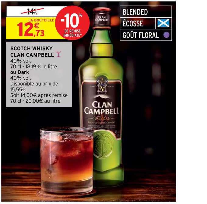 scotch whisky clan campbell