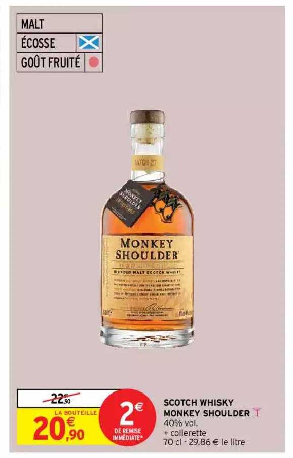 Scotch Whisky Monkey Shoulder