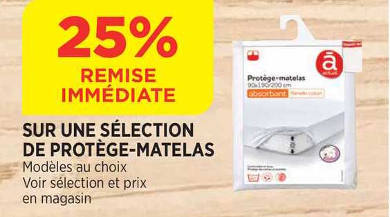 sélection de protège-matelas