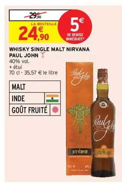 whisky single malt nirvana paul john