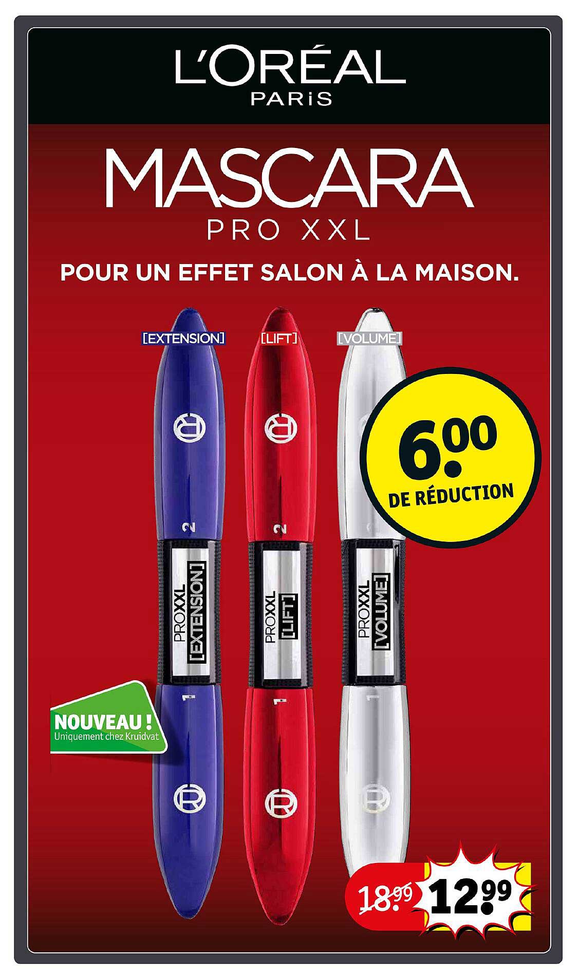 Marcara Pro Xxl Pour Un Effet Salon à La Maison L'oréal Paris