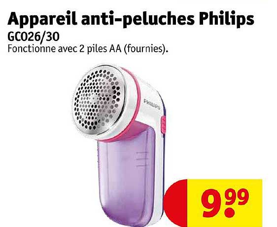 appareil anti-peluches philips