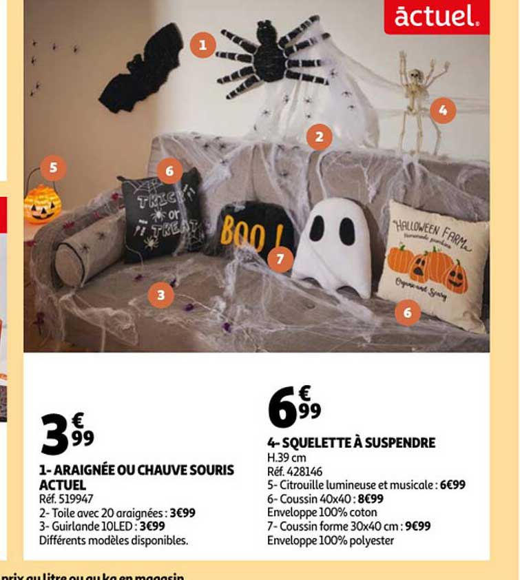 Araignée Ou Chauve Souris Actuel, Squelette à Suspendre