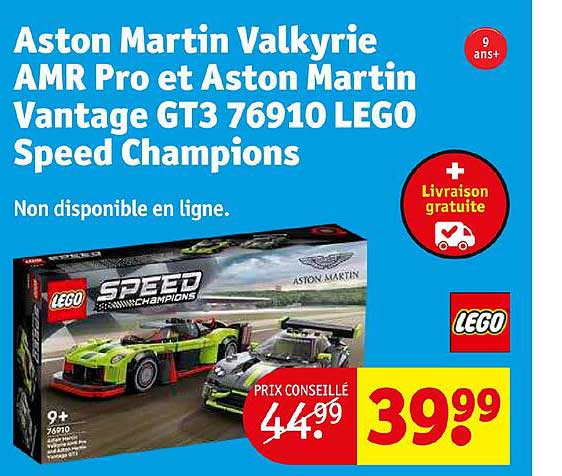 aston martin valkyrie amr pro et aston martin vantage gt3 76910 legon speed champîons