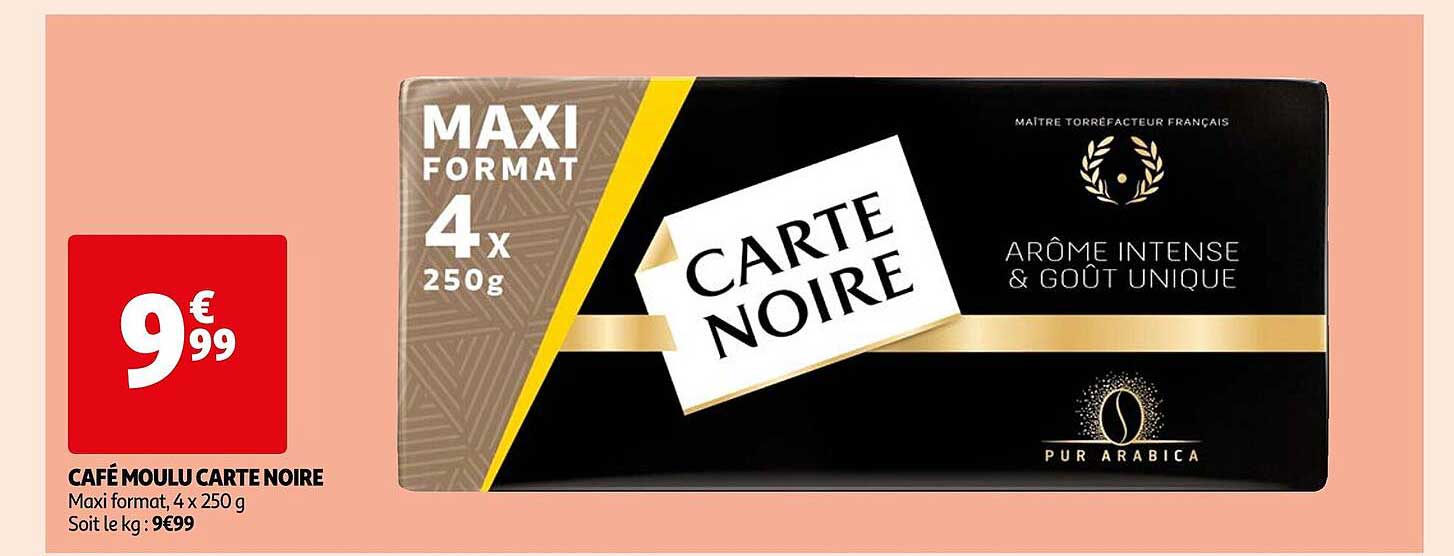 Café Moulu Carte Noire