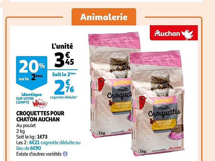 Croquettes Pour Chaton Auchan