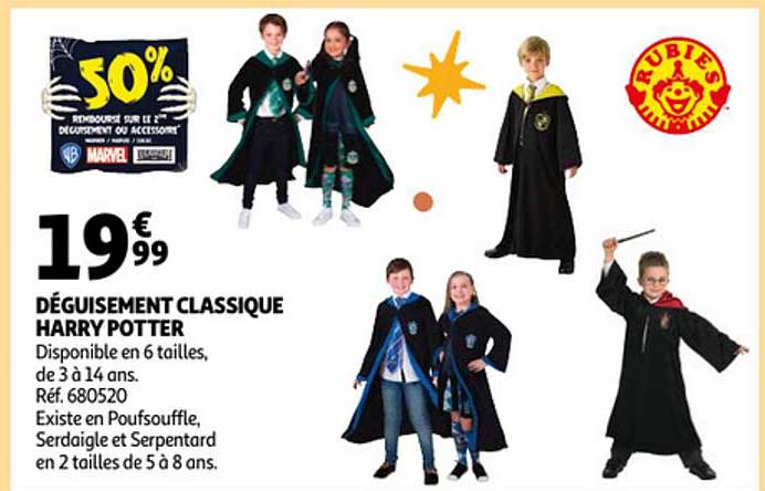 déguisement classique harry potter