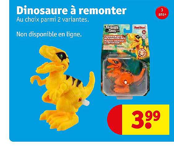 dinosaure à remonter