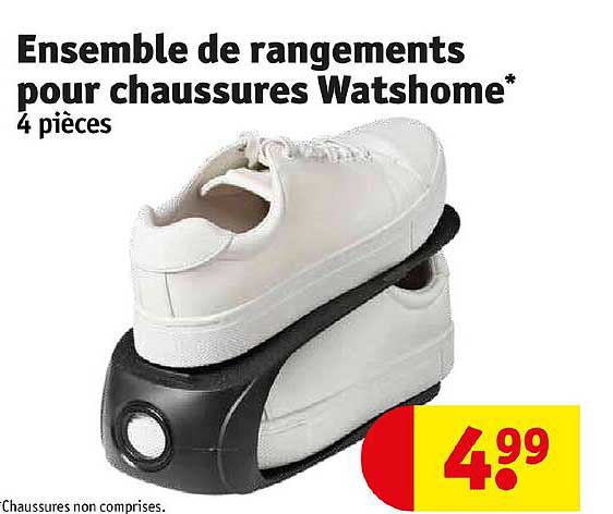 Ensemble De Rangements Pour Chaussures Wats Home