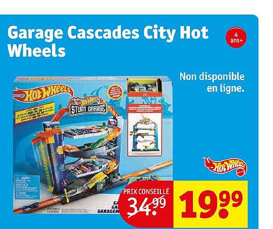 garage cascades city hot wheels