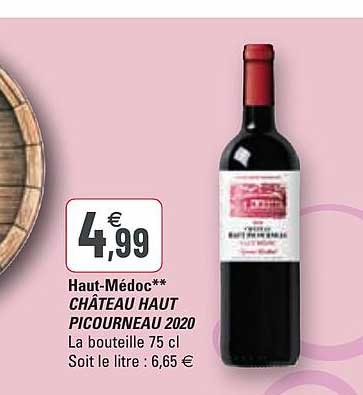 haut-médoc château haut picourneau 2020