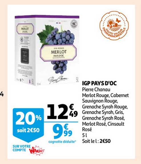 igp pays d'oc pierre chanau merlot rouge, cabernet sauvignon rouge, grenache syrah rouge, grenache syrah, gris, grenache syrah rosé, merlot rosé, cinsault rosé