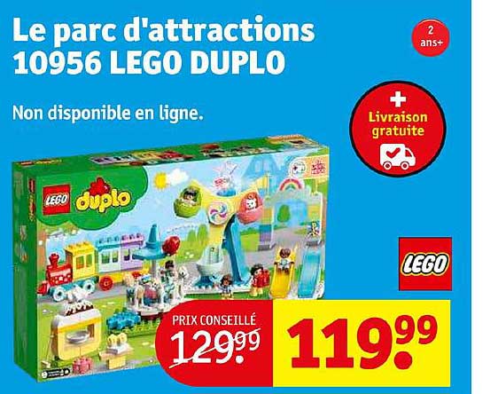 le parc d'attractions 10956 lego duplo