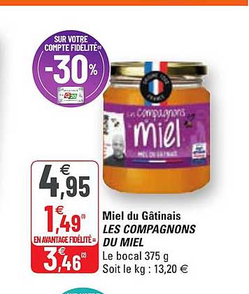 miel du gâtinais les compagnons du miel