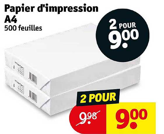 papier d'impression a4