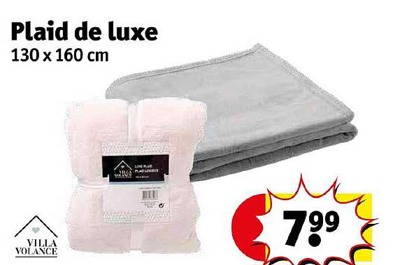 plaid de luxe villa volance