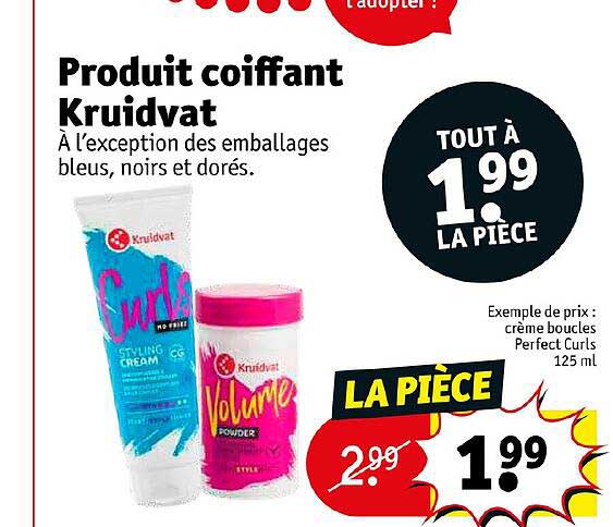 produit coiffant kruidvat