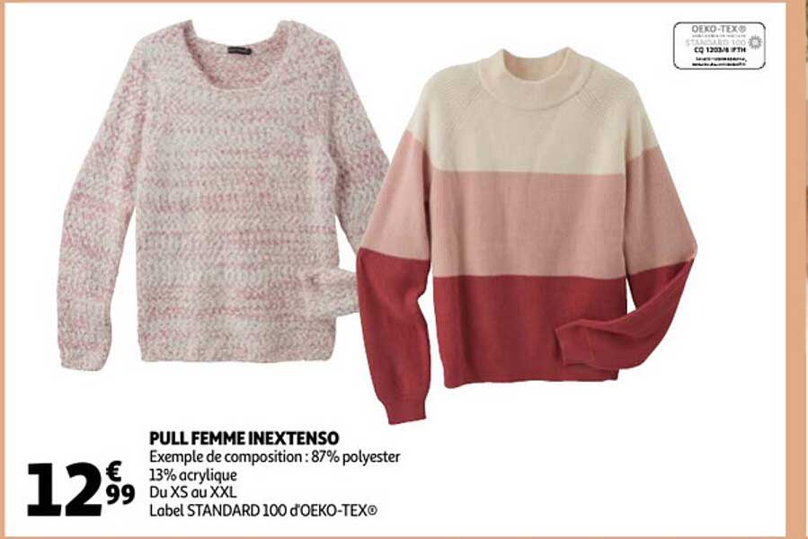 Pull Femme Inextenso