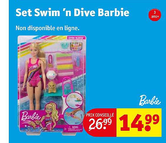 set swim 'n dive barbie