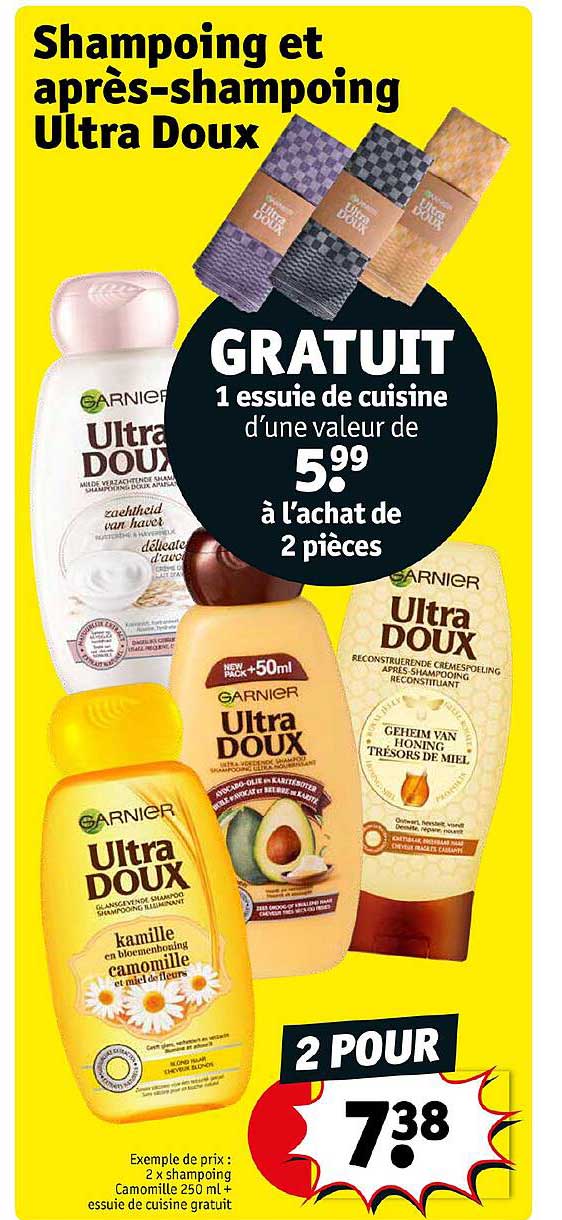 Shampoing Et Après-shampoing Ultra Doux
