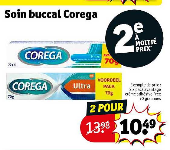 soin buccal corega
