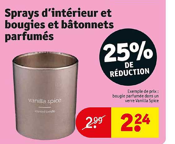 Sprays D'intérieur Et Bougies Et Bâtonnets Parfumés