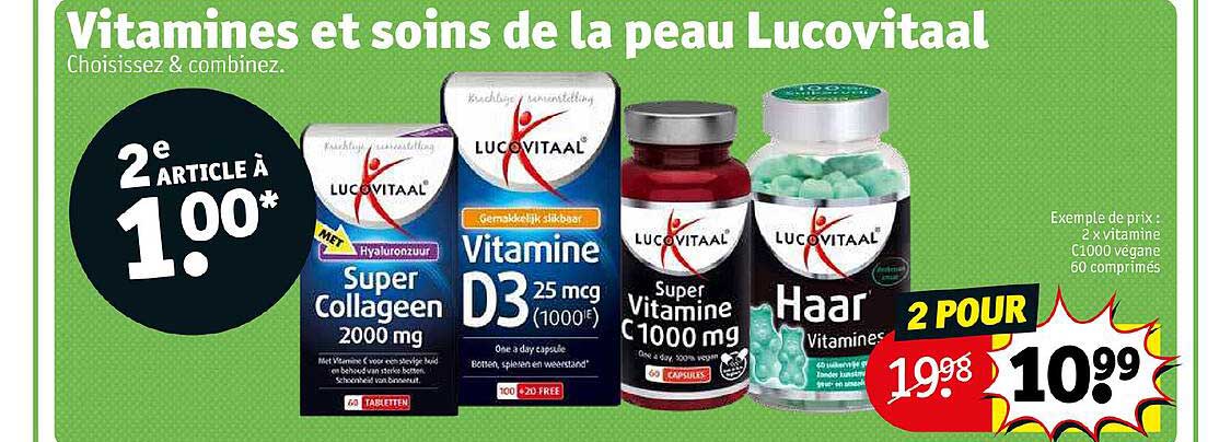 Vitamines Et Soins De La Peau Lucovitaal