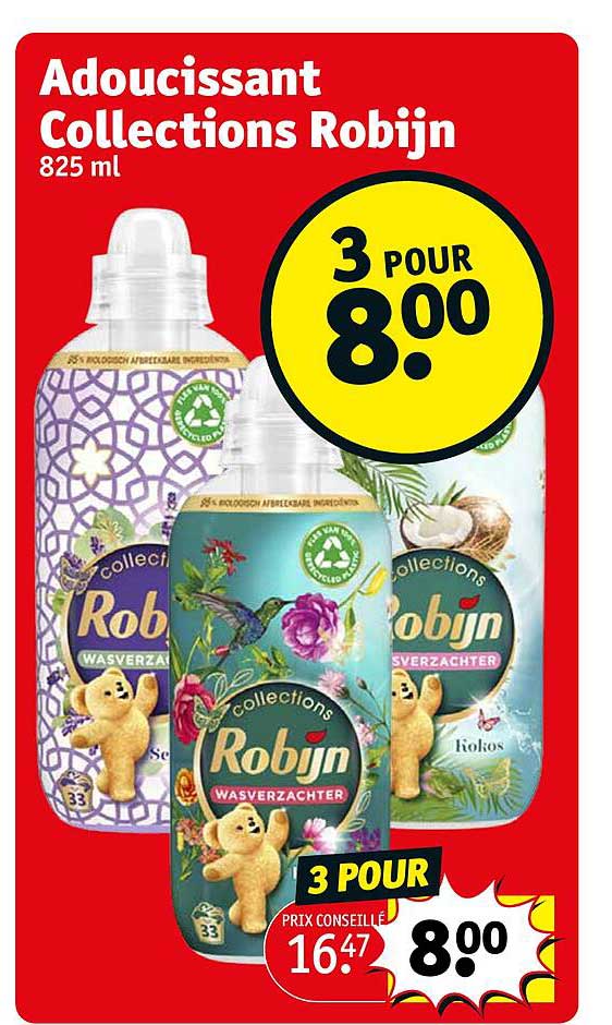 Adoucissant Collections Robijn