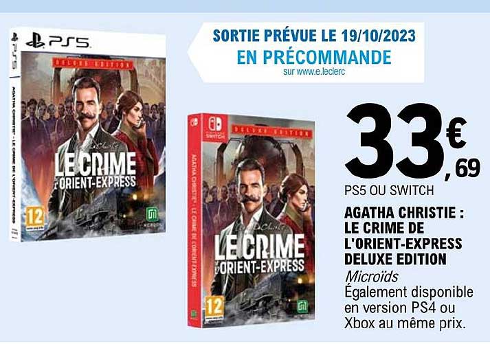 agatha christie : le crime de l'orient-express deluxe edition