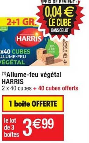 allume-feu végétal harris