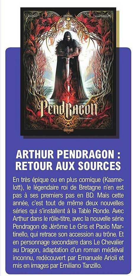 arthur pendragon retour aux sources